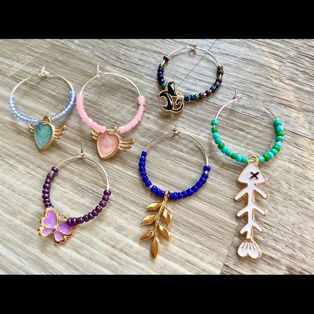 Assorted Wine Charms